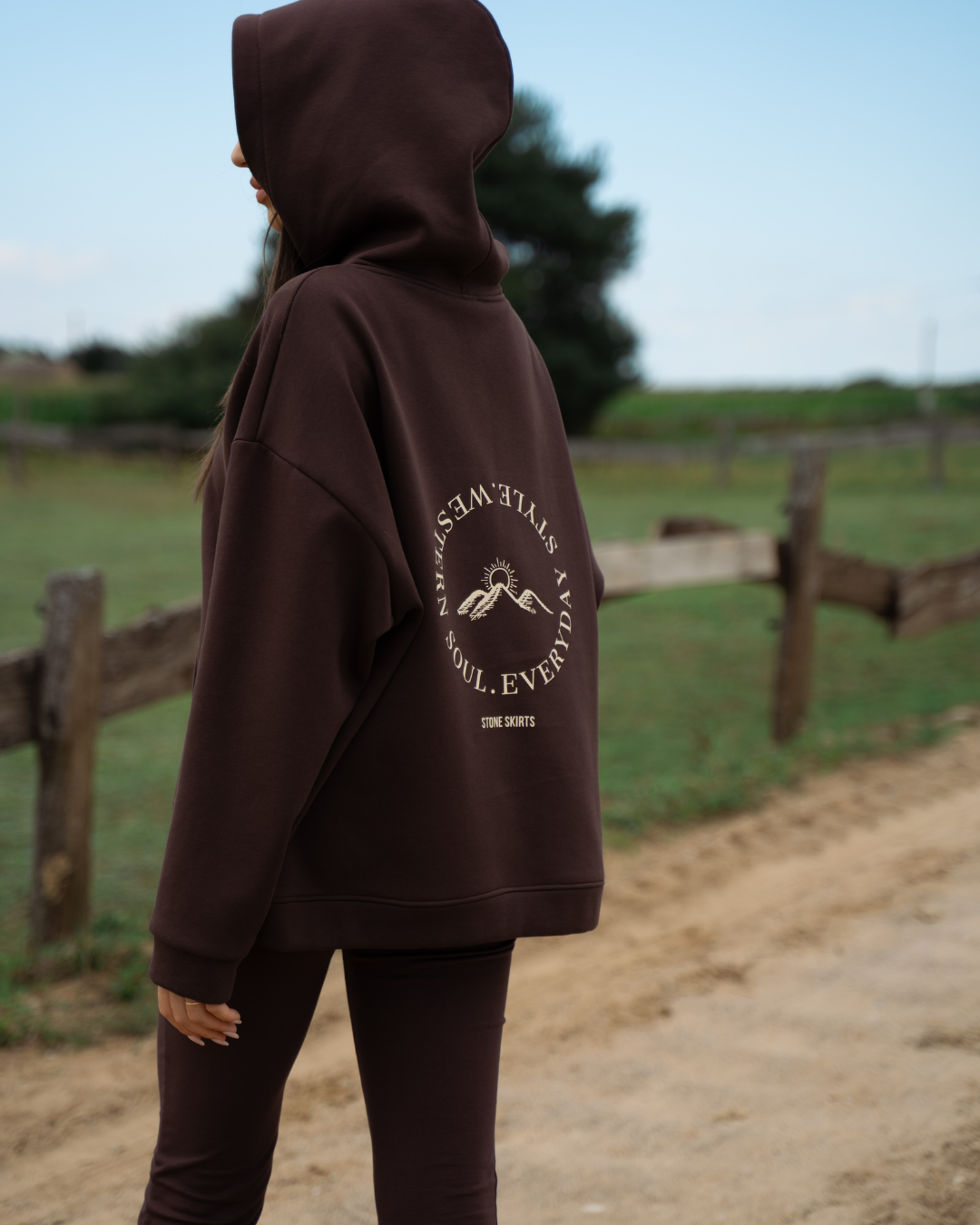 BLUZA BROADWAY TEXAS BROWN