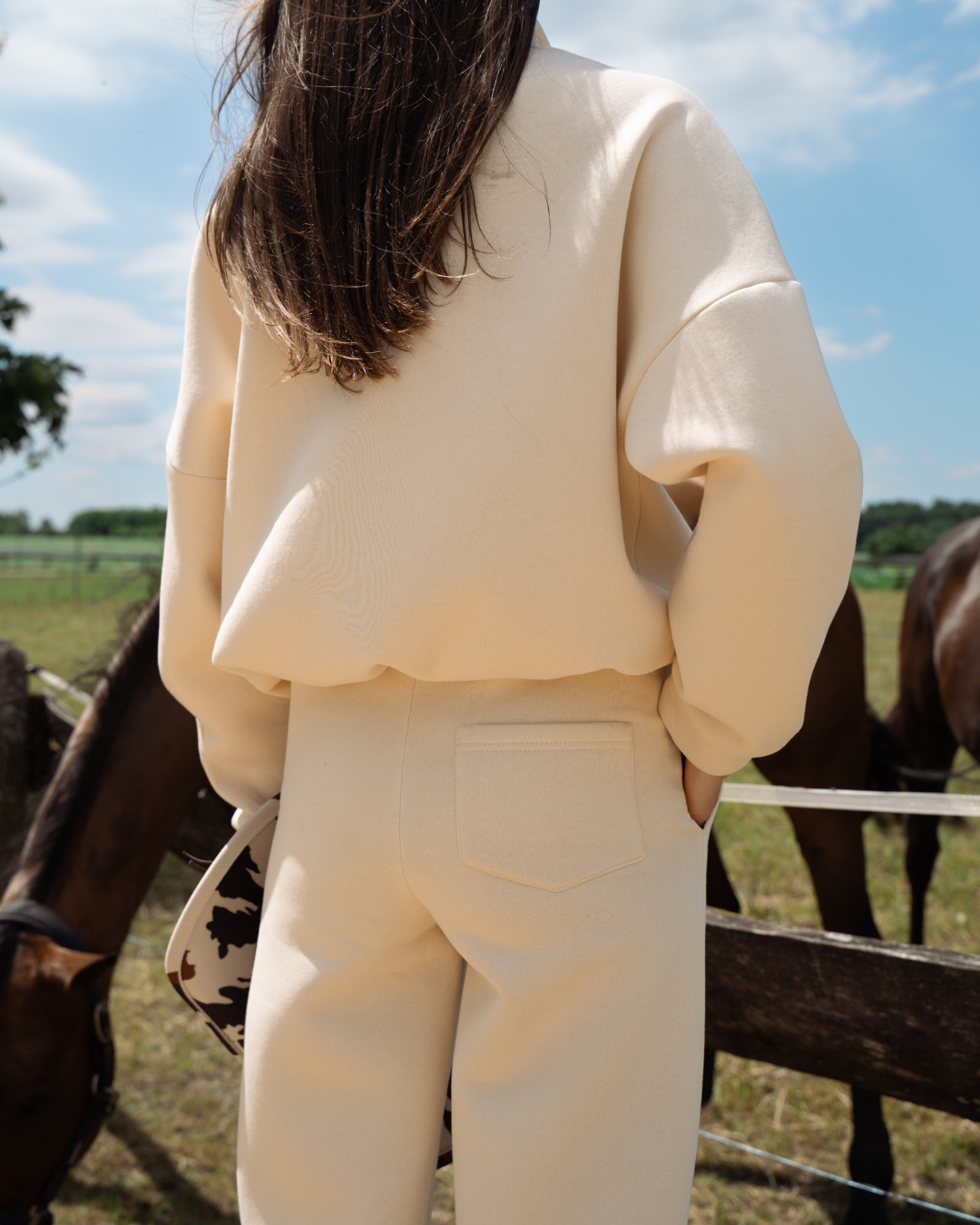 Komplet Amina Creamy Texas