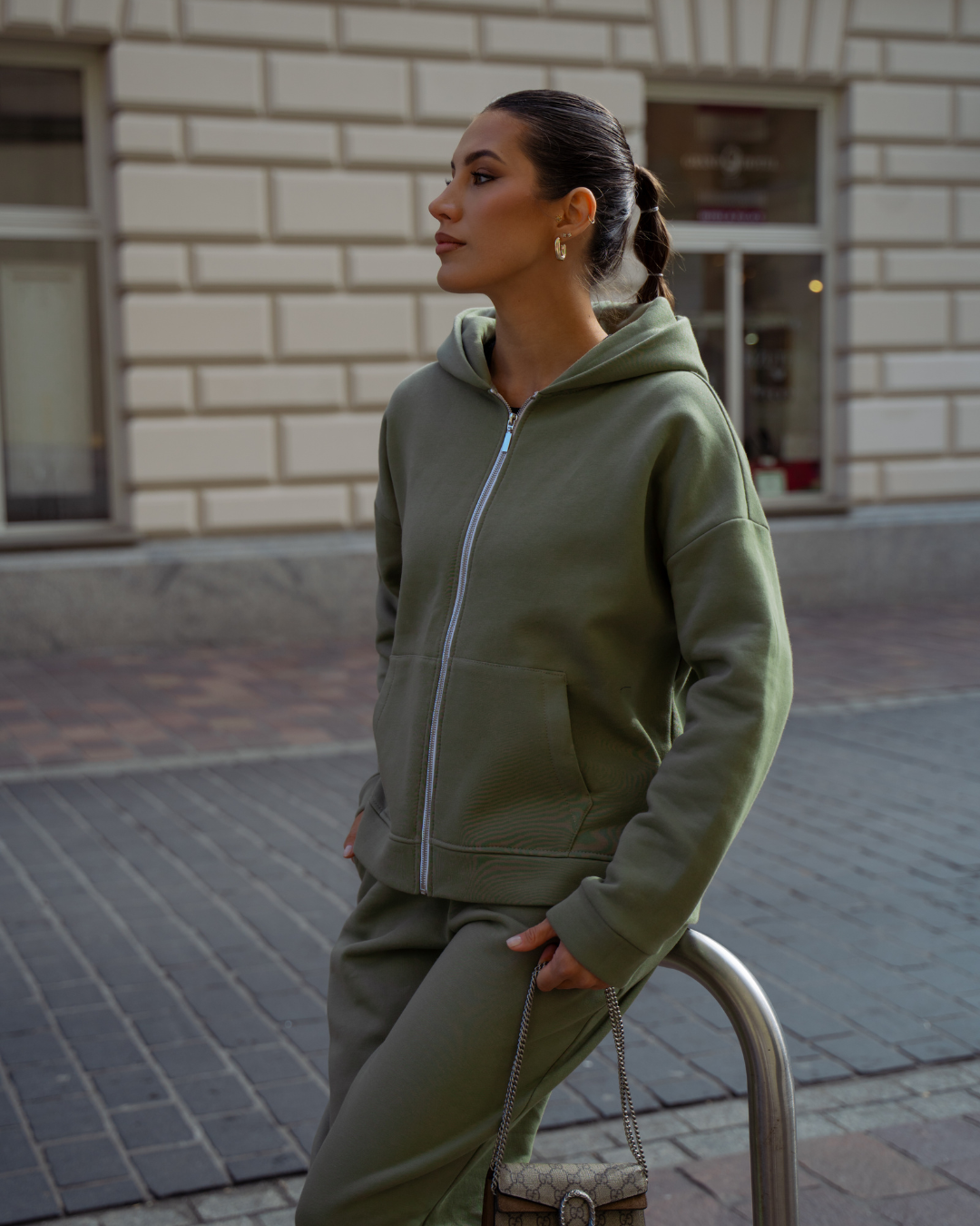 Williamburg Olive komplet dresowy Premium