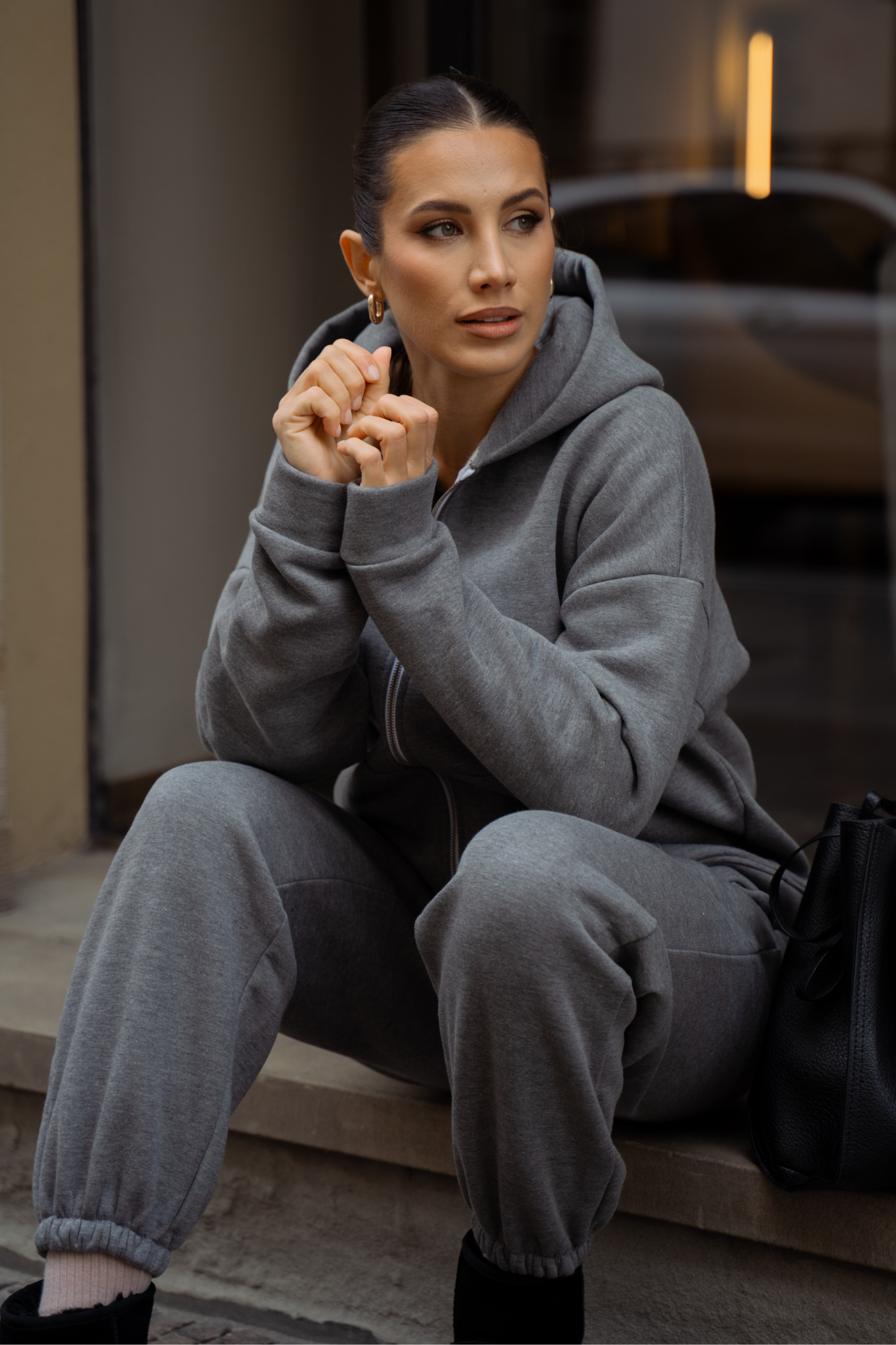 Williamburg Dark Grey komplet dresowy Premium