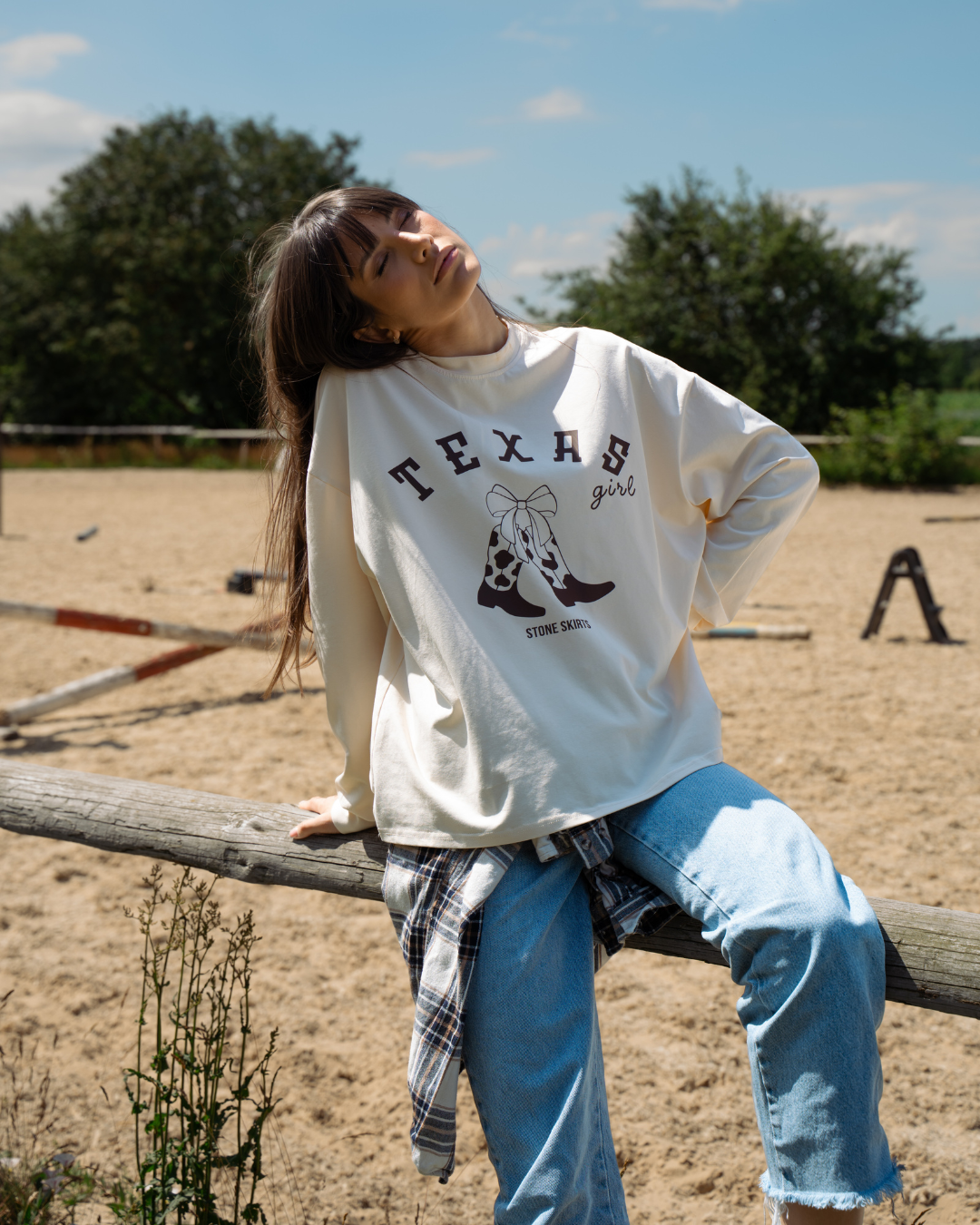 Long Sleeve Creamy TEXAS AP