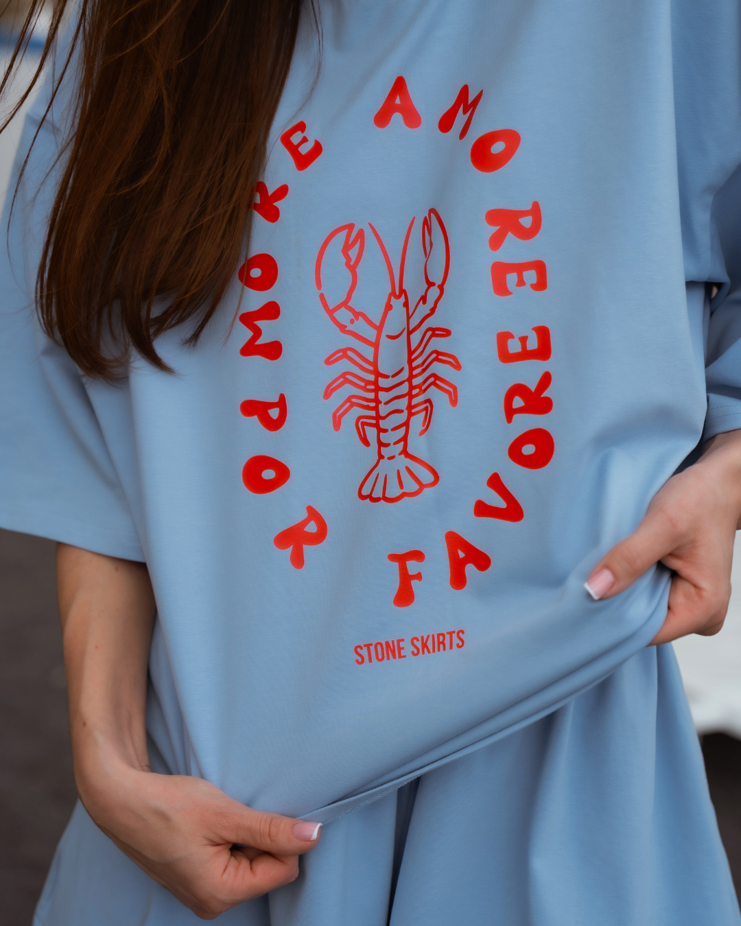 T-Shirt More Amore Por Favore Breeze