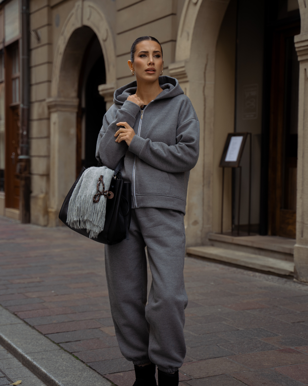 Williamburg Dark Grey komplet dresowy Premium
