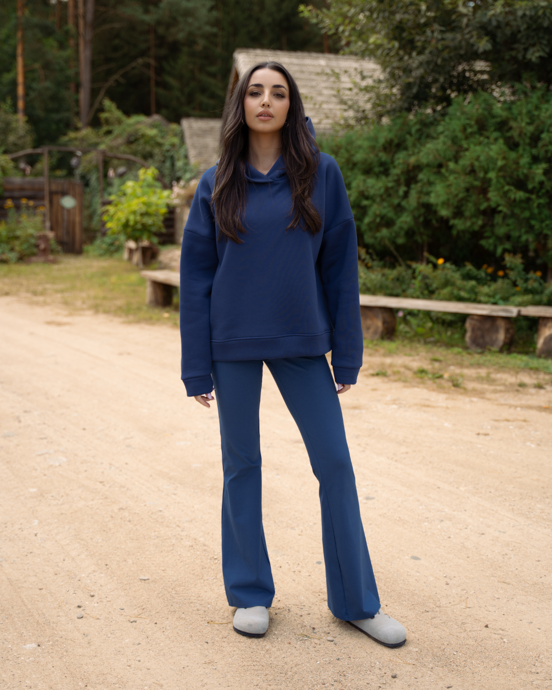LEGGINSY FLARE INDIGO