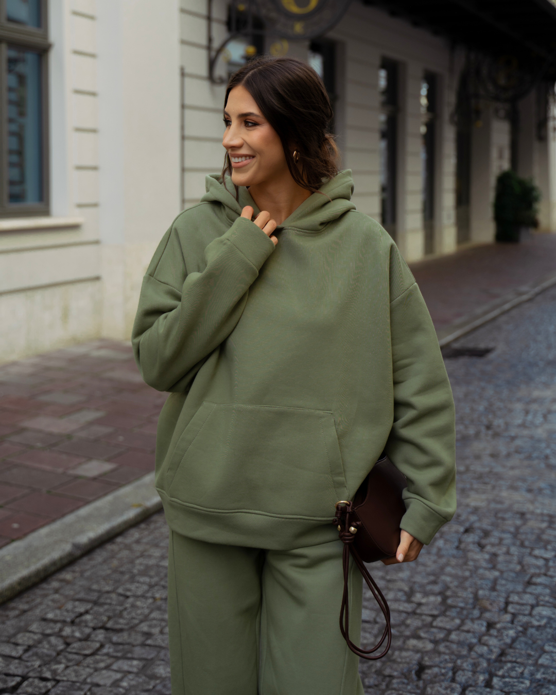 Broadway Olive komplet dresowy Premium
