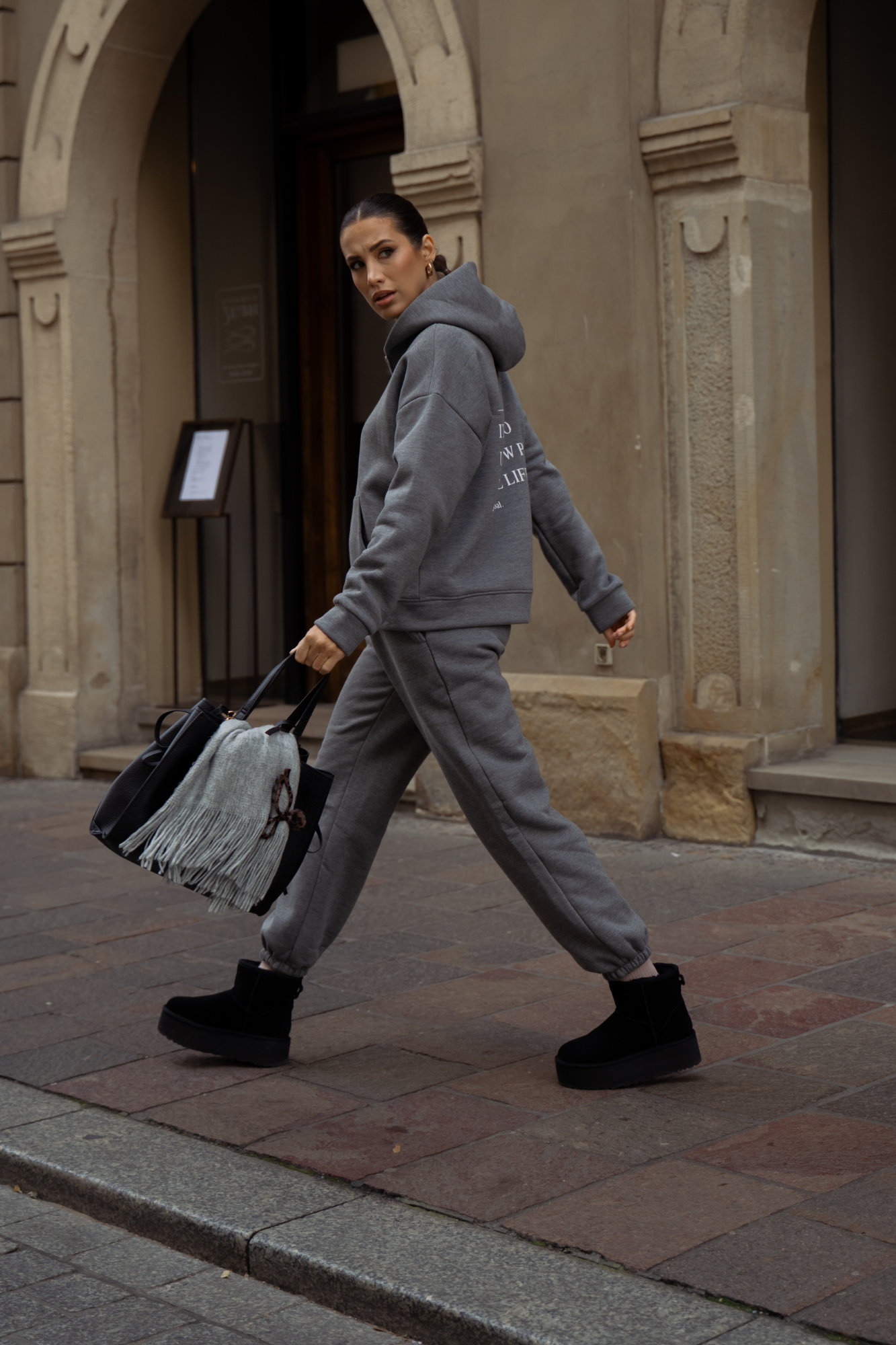 Williamburg Dark Grey komplet dresowy Premium