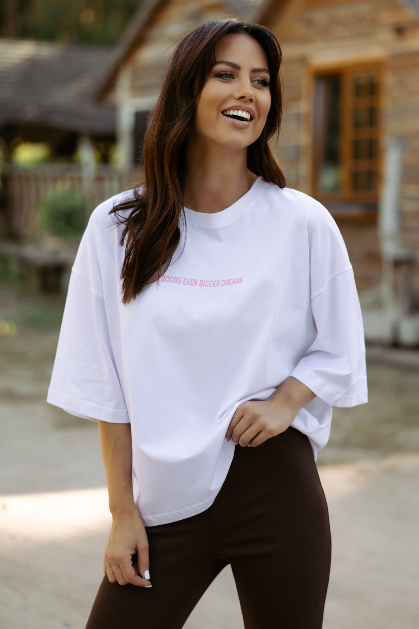 T-shirt Big Boobs (biała)