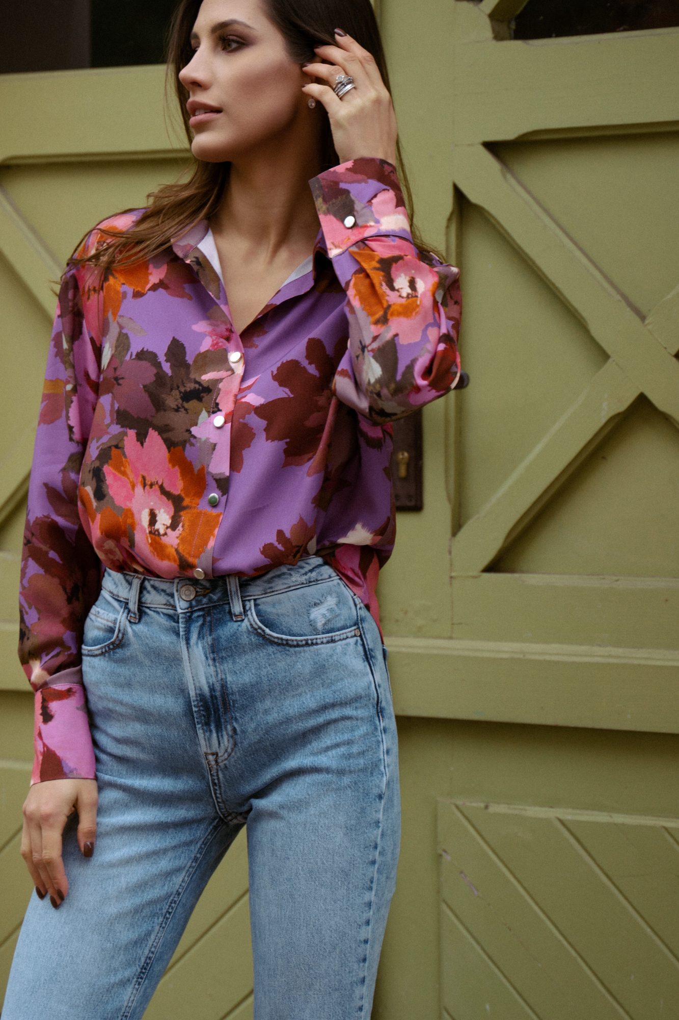 Karolina Violet shirt