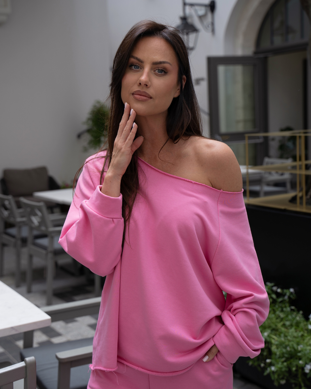 Komplet dresowy Alessa Pink