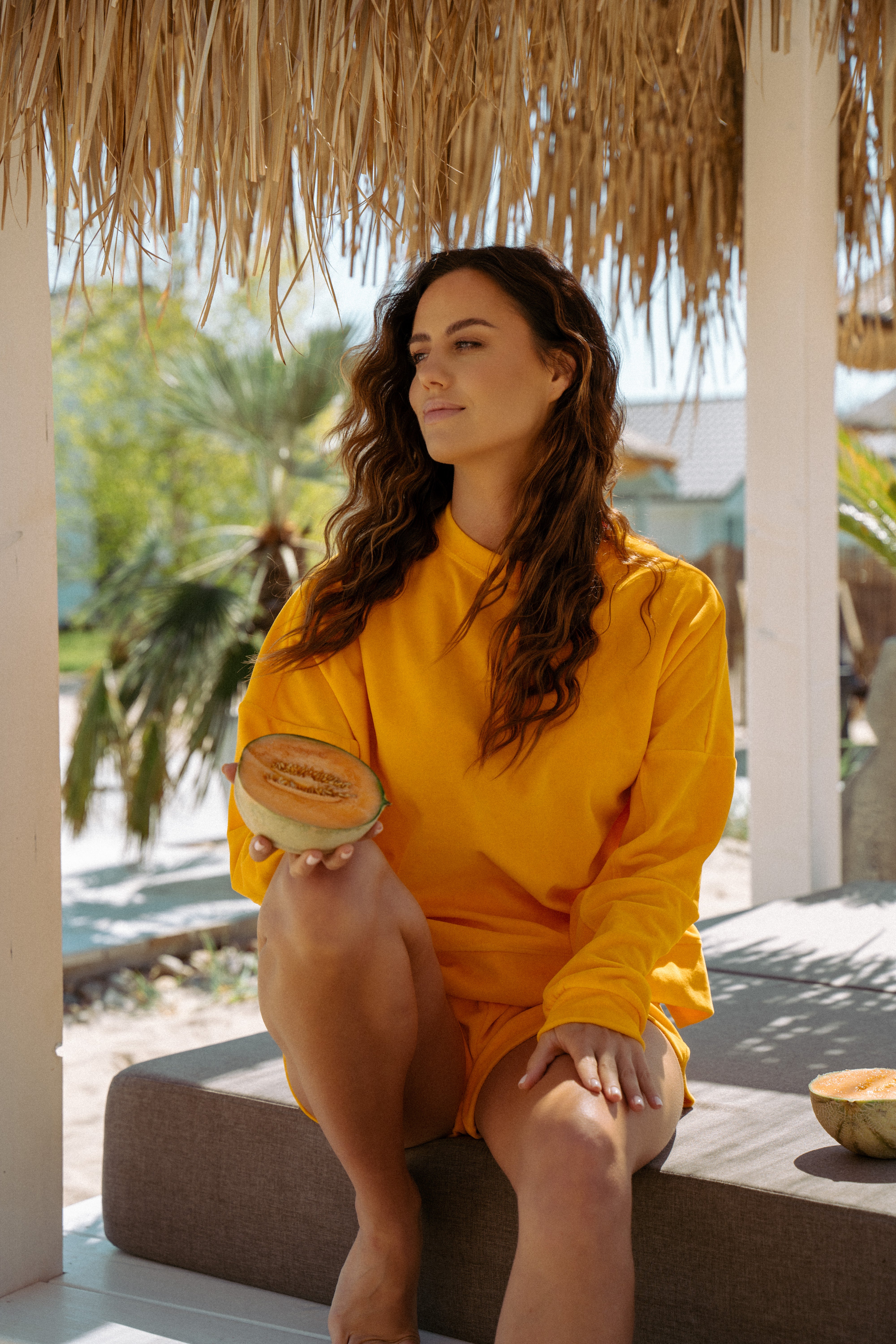 Komplet welurowy Cornelia Mango