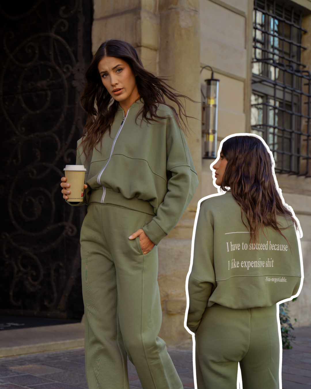 Madison Olive komplet dresowy Premium