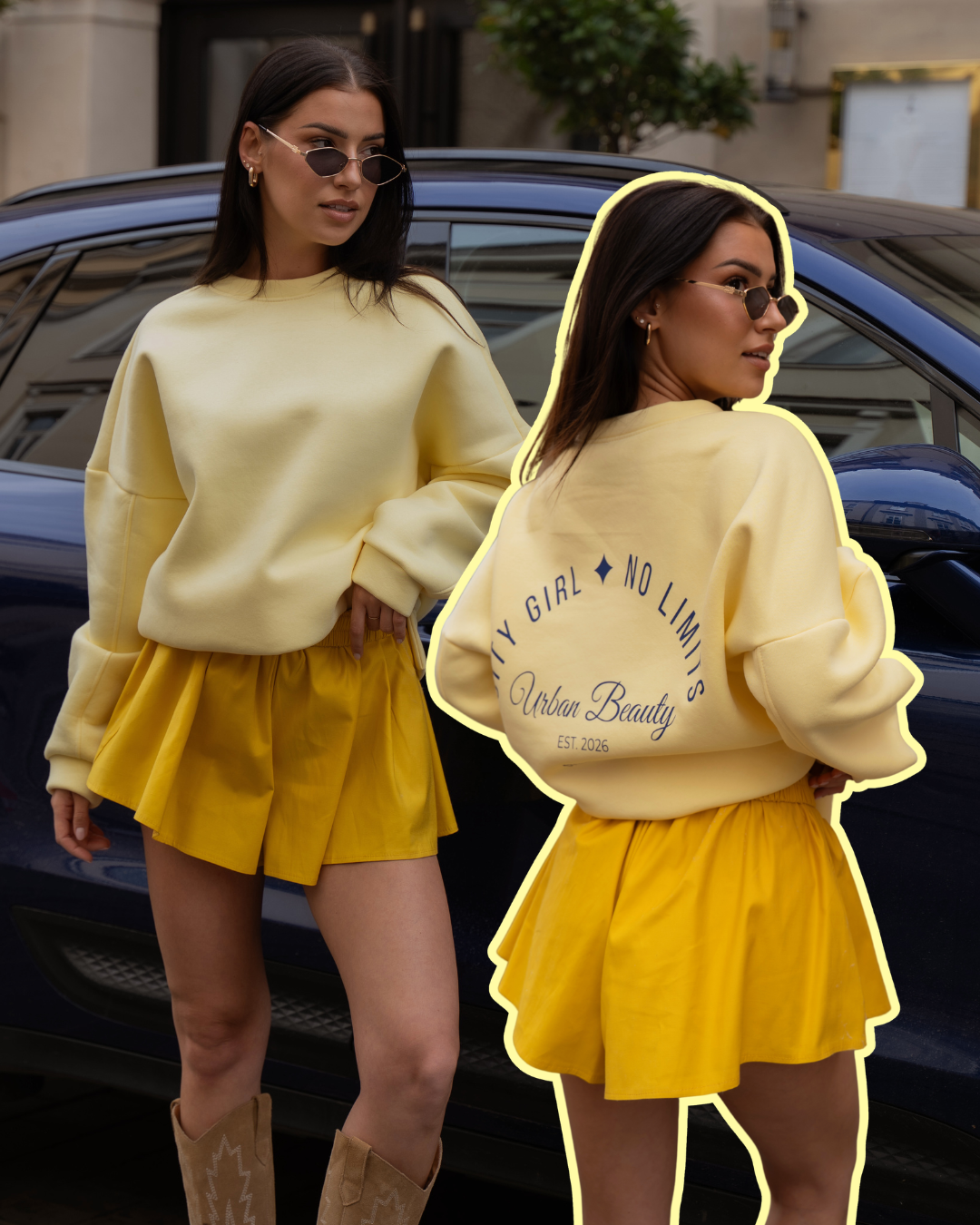 Komplet City Girl Yellow