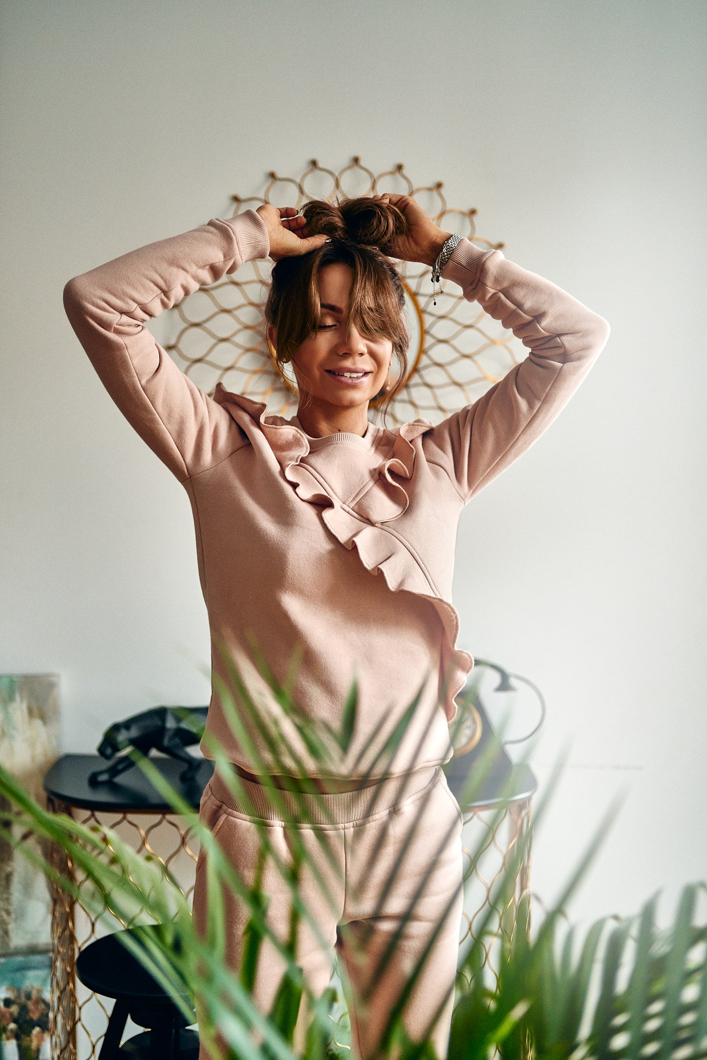 Komplet dresowy Cecil Blush